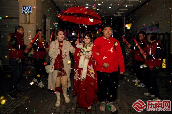 三明这场“快递婚礼”火了！